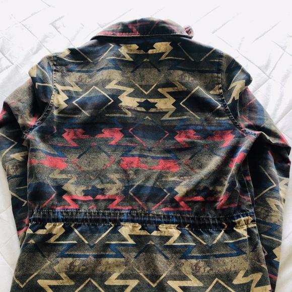 UO Lightweight Printed Utility Jacket - Picture 6 of 7